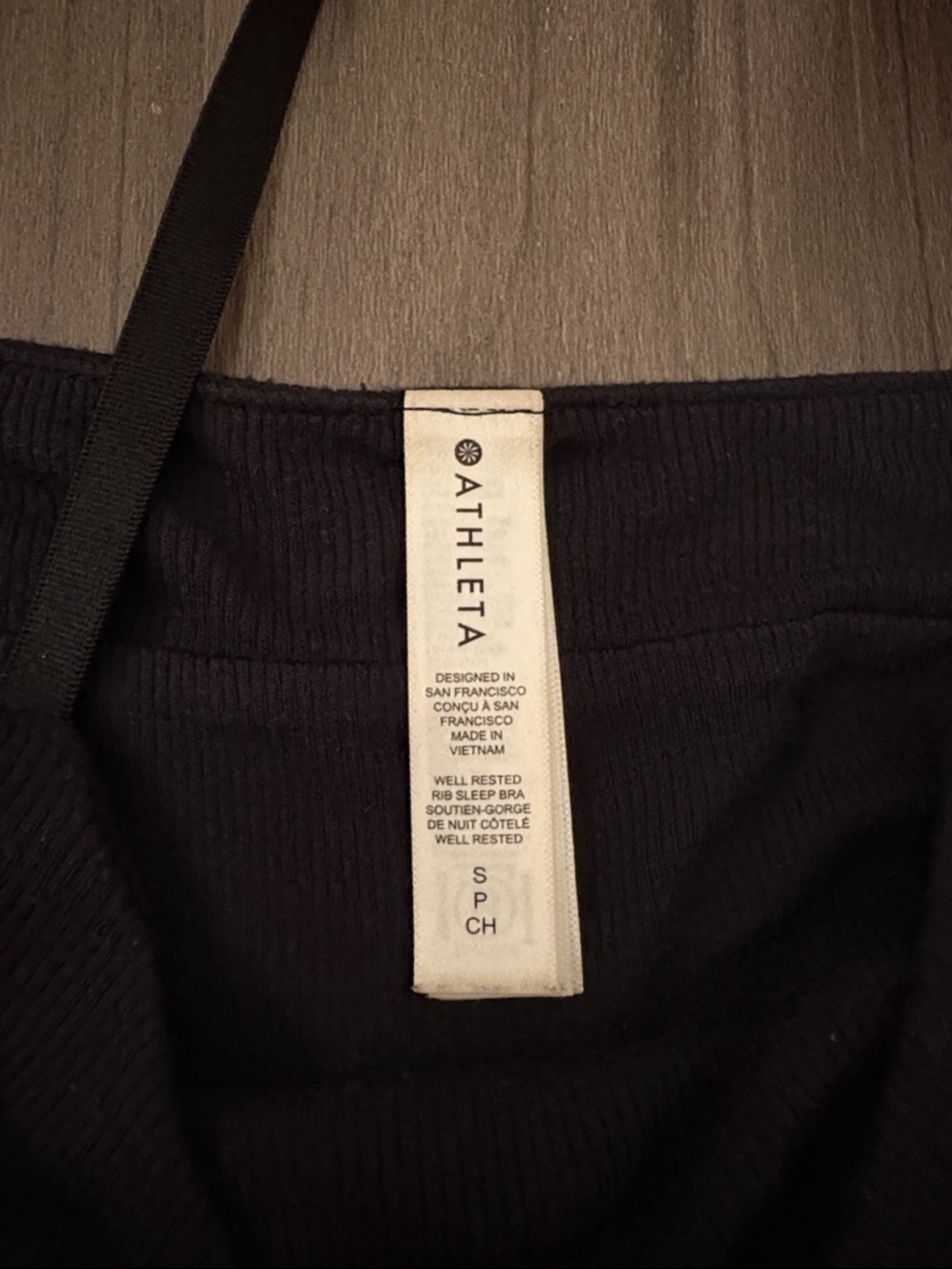 Athleta Well Rested Sleep Ribbed Bralette - Picture 2 of 3
